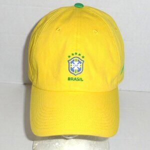Nike Heritage 86 Brasil CBF Soccer Team Strapback Adjustable Embroidered Hat
